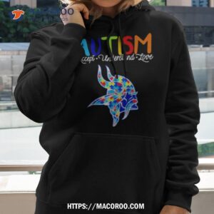 minnesota vikings autism awareness knowledge power shirt hoodie 2