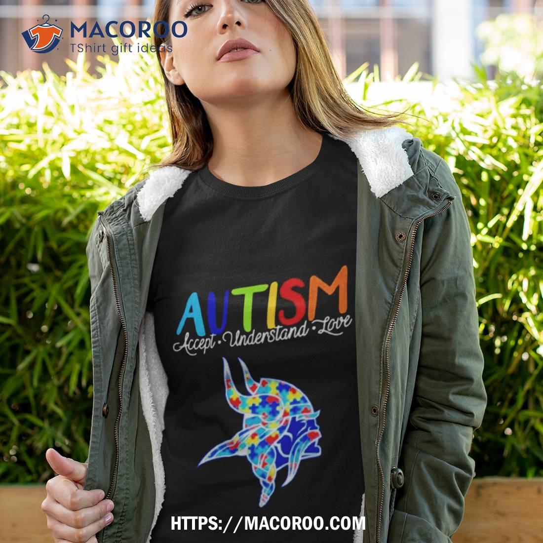 Minnesota Vikings NFL Autism Awareness Personalized Hoodie T Shirt