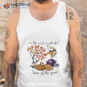 Minnesota Vikings In The Most Wonderful Time Of The Year 2023 Shirt 3 minnesota vikings in the most wonderful time of the year 2023 shirt tank top