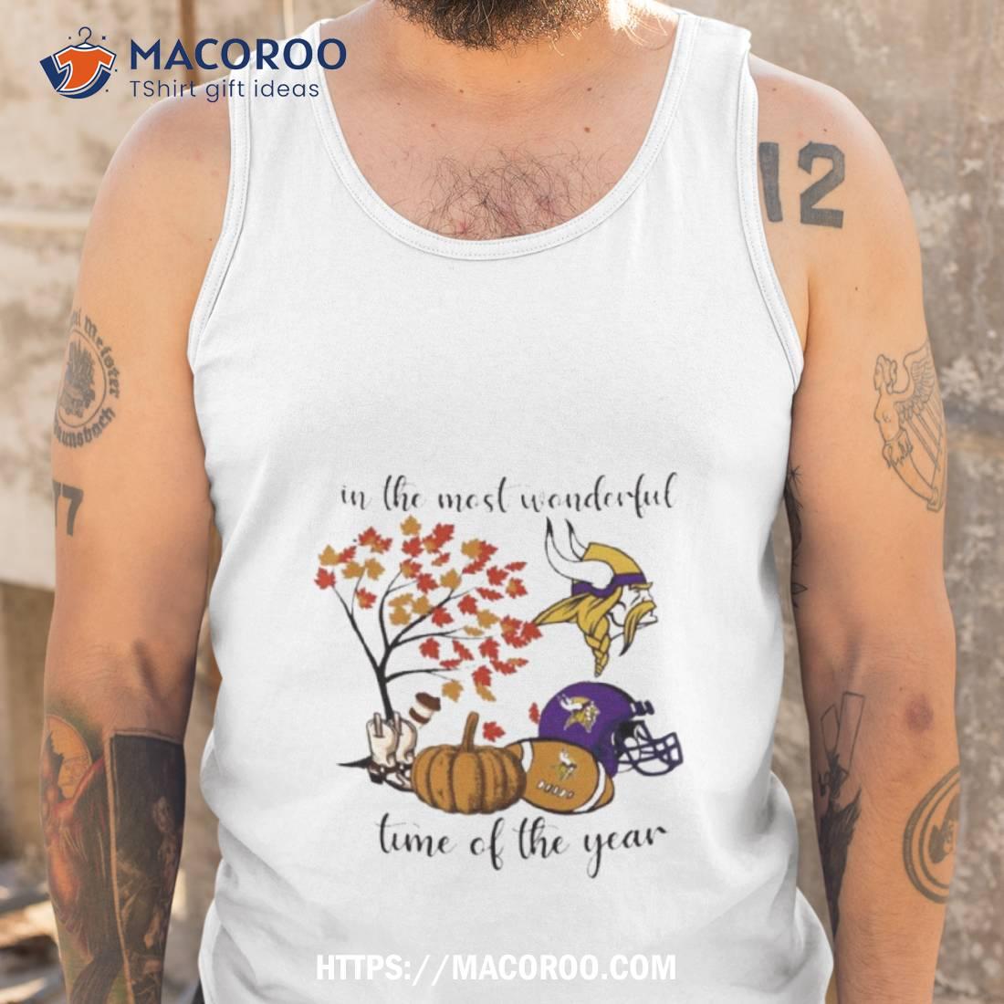Minnesota Vikings In The Most Wonderful Time Of The Year 2023 Shirt Minnesota Vikings In The Most Wonderful Time Of The Year 2023 Shirt