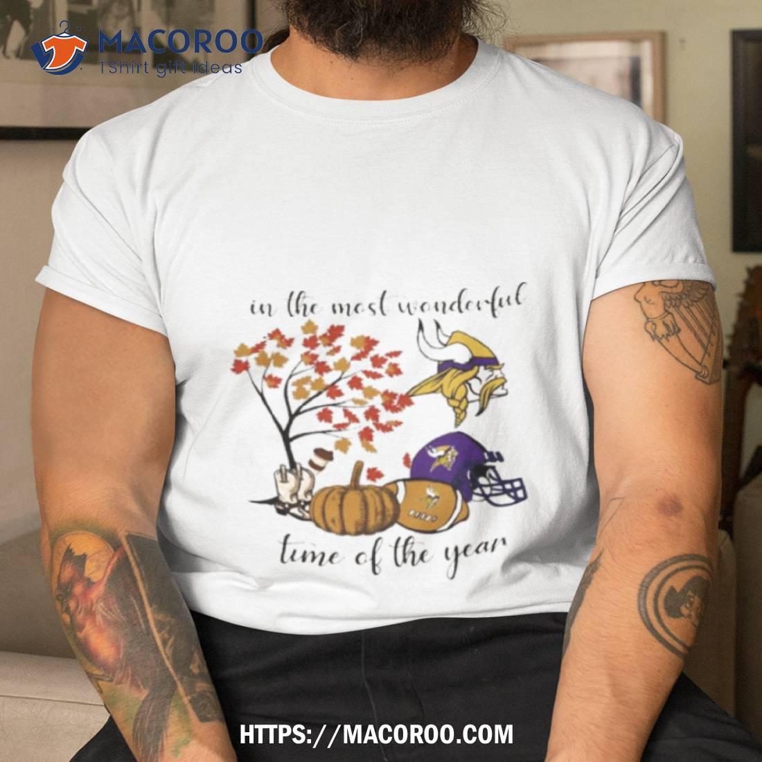 Minnesota Vikings In The Most Wonderful Time Of The Year 2023 Shirt Minnesota Vikings In The Most Wonderful Time Of The Year 2023 Shirt