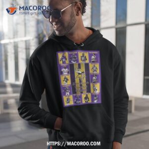 minnesota vikings legends players 2023 signatures shirt hoodie 1