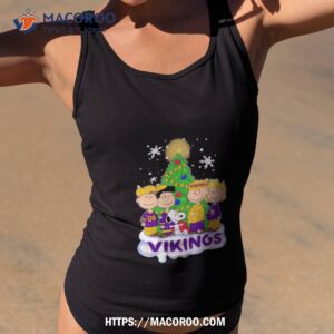 Minnesota Vikings The Peanuts Christmas Tree Sweatshirt