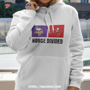 minnesota vikings vs tampa bay buccaneers house divided shirt hoodie