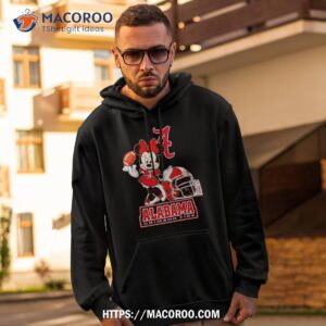 Minnie Mouse Alabama Crimson Tide Helmeshirt