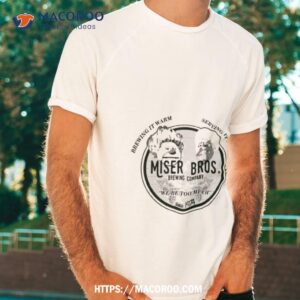 miser bros brewing company shirt tshirt