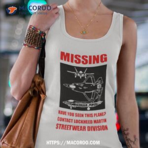 Missing Have You Seen This Plane Shirt