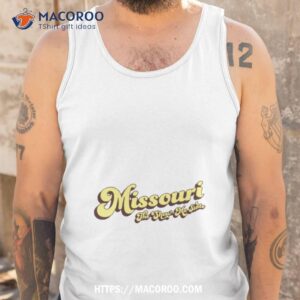 missouri the show me state shirt tank top