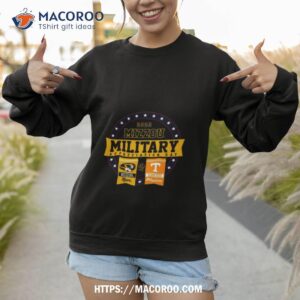 mizzou tigers vs tennessee volunteers 2023 mizzou military appreciation day t shirt sweatshirt 1