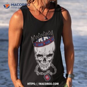 mlb philadelphia phillies skull rock with crown 2023 shirt tank top