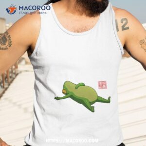 mood yoga frog shirt tank top 3