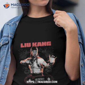 mortal kombat 1 liu kang adult shirt tshirt