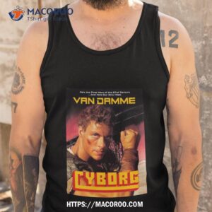 music retro jean claude van damme christmas shirt tank top