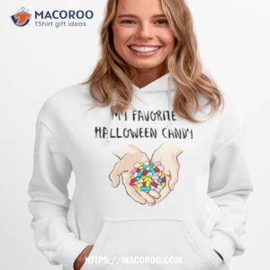 my favorite halloween candy shirt hoodie 1
