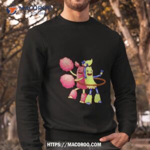 My Singing Monsters Character Hoola And Pompom Hoola And Pompom Monsters Shirt 2 my singing monsters character hoola and pompom hoola and pompom monsters shirt sweatshirt
