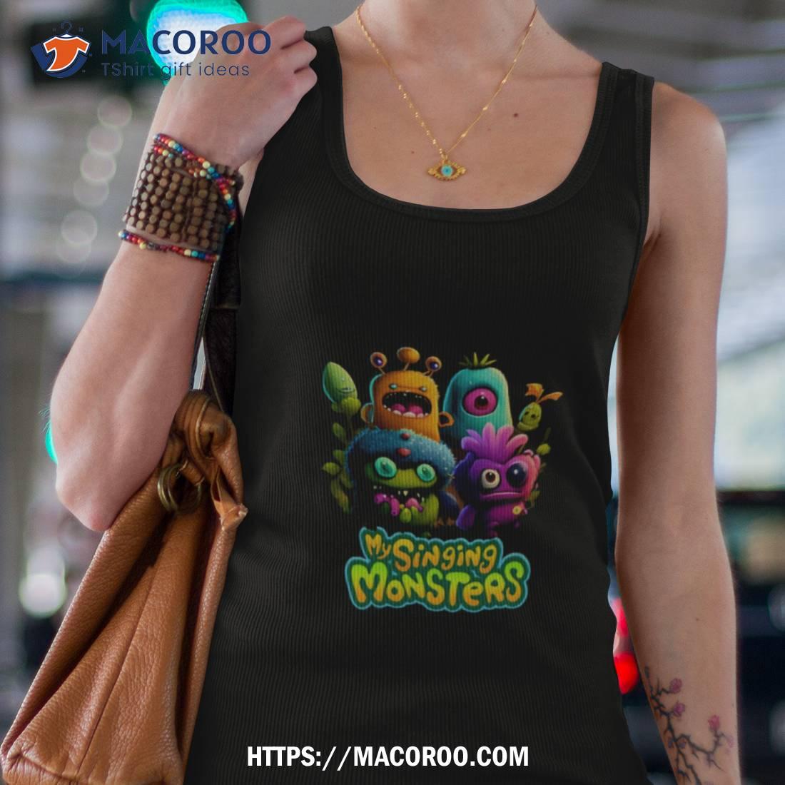  My Singing Monsters: Wubbox T-shirt : Clothing, Shoes