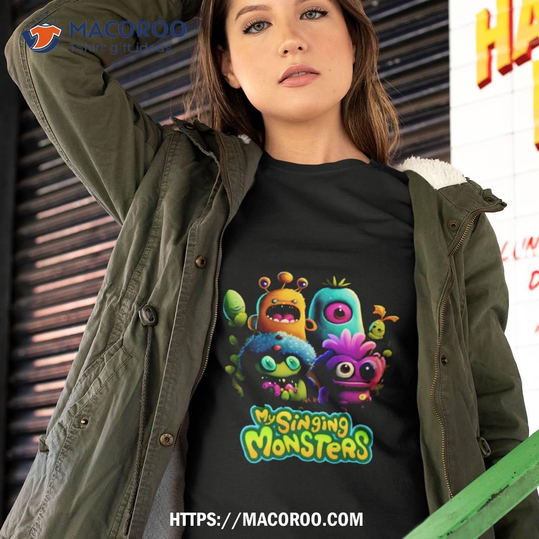  My Singing Monsters: Wubbox T-shirt : Clothing, Shoes