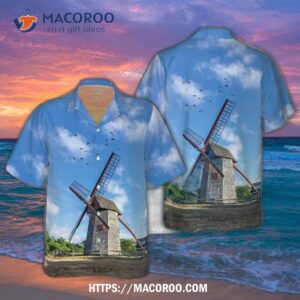 Nantucket Island, Massachusetts, The Old Mill Smock Hawaiian Shirt