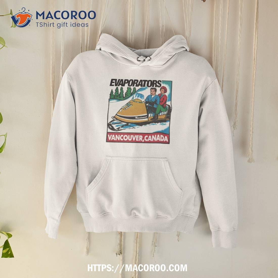 Nardwuar Merch Evaporators Snowmobile T Shirt Nardwuar Merch Evaporators Snowmobile T Shirt