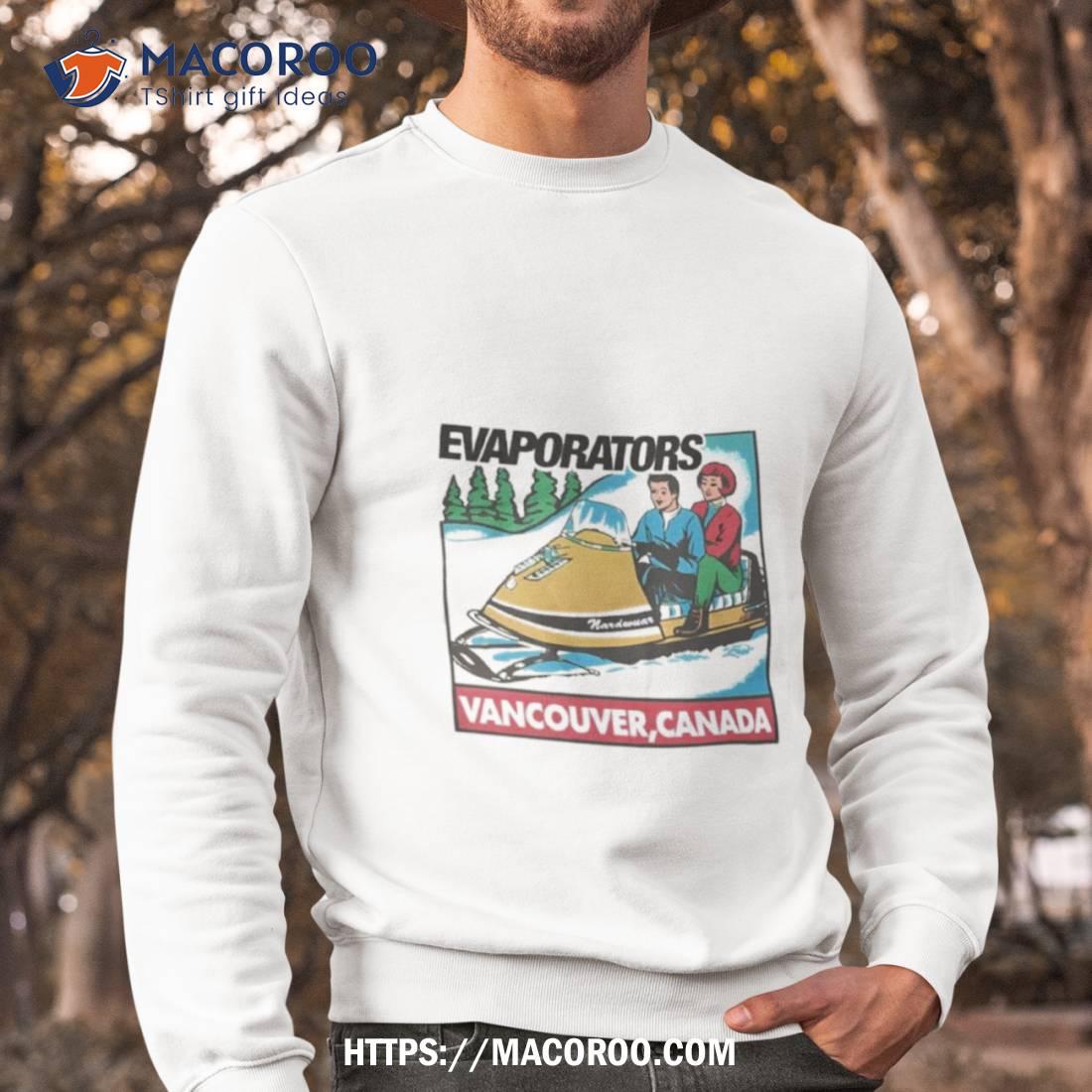 Nardwuar Merch Evaporators Snowmobile T Shirt Nardwuar Merch Evaporators Snowmobile T Shirt