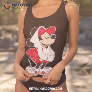 Ncaa Rutgers Scarlet Knights X Disney Mickey Mouse Cartoon Shirt