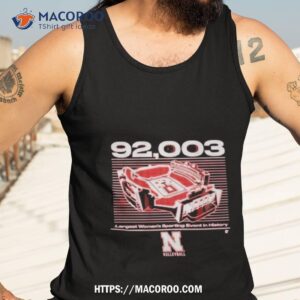 Nebraska Volleyball 92003 Shirt 3 nebraska volleyball 92003 shirt tank top 3