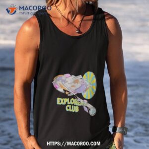 nerd army telescope shirt tank top