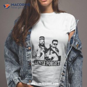 Never Forget Twin Towers Akeem And Big Boss Man Shirt