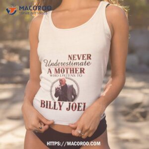 Never Underestimate A Mother Who Listens To Billy Joel Plaid 2023 Shirt