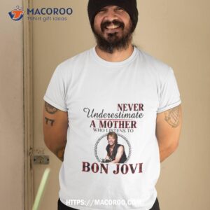 Never Underestimate A Mother Who Listens To Bon Jovi Plaid 2023 Shirt