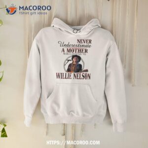 Never Underestimate A Mother Who Listens To Willie Nelson Plaid 2023 Shirt