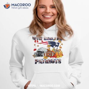 New England Patriots Fall Helmet Pumpkin Shirt
