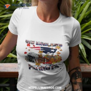 New England Patriots Fall Helmet Pumpkin Shirt