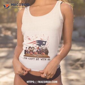 New England Patriots Horror Movie Characters Team You Can’t Sit With Us Halloween 2023 Shirt