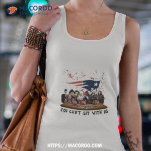 new england patriots horror movie characters team you can t sit with us halloween 2023 shirt tank top 4