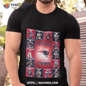 New England Patriots Legends Players 2023 Signatures Shirt