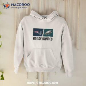 New England Patriots Vs Philadelphia Eagles House Divided Shirt