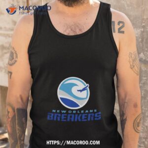 new orleans breakers authentic sideline shirt tank top