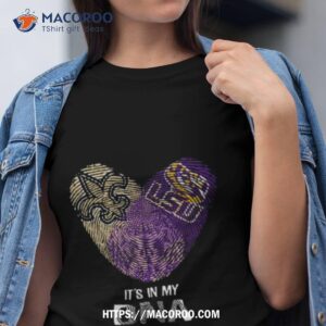 Blood Inside Me New Orlean Saints And LSU Tigers 2023 shirt