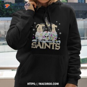new orleans saints football gnomes christmas 2023 shirt hoodie 2