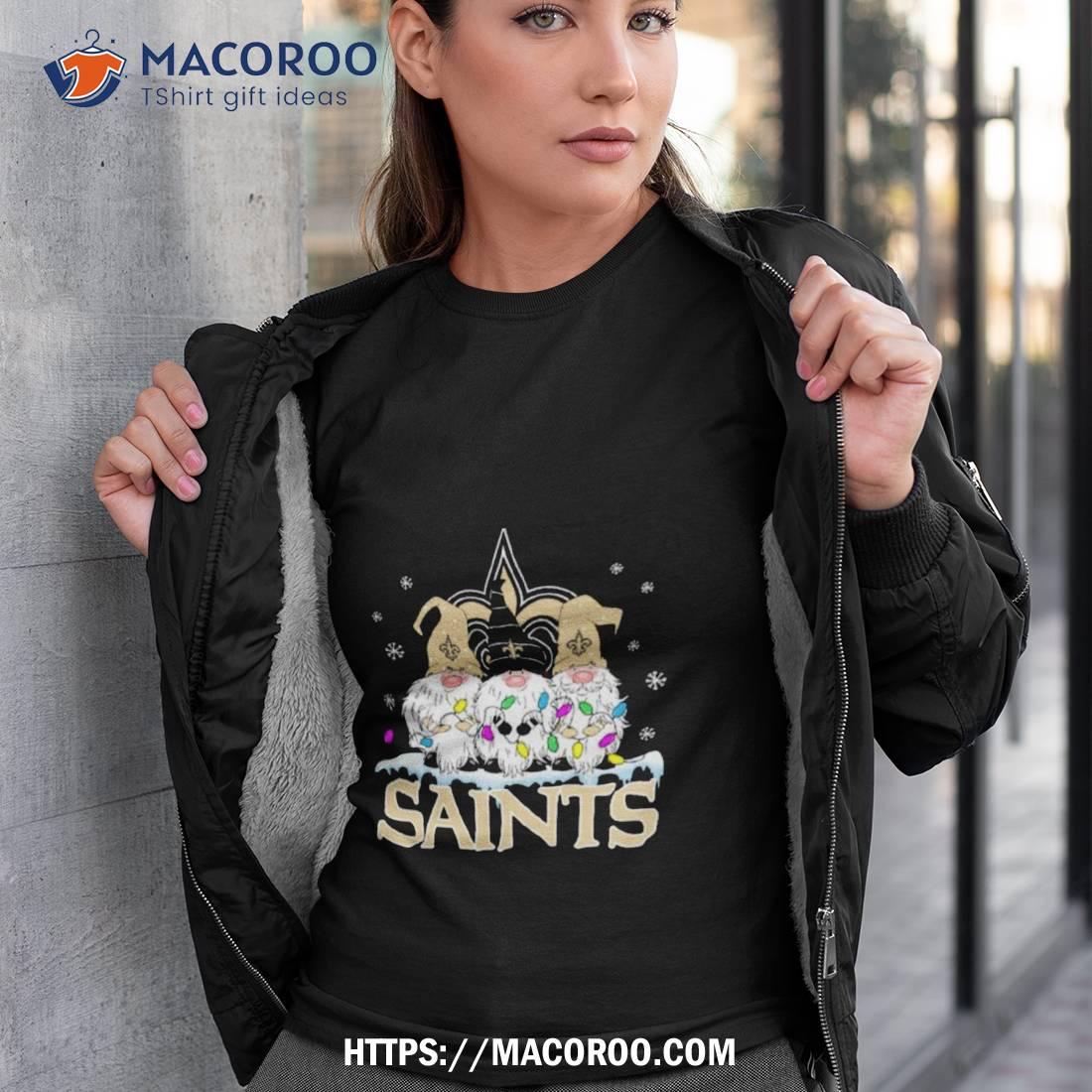 New Orleans Saints Football Gnomes Christmas 2023 Shirt