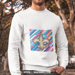new orleans saints nike 2023 nfl crucial catch sideline shirt sweatshirt