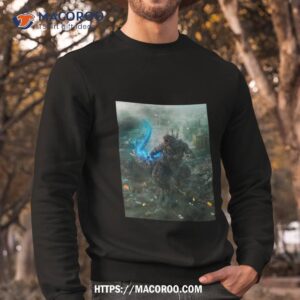 new promotional image for godzilla minus one shirt sweatshirt