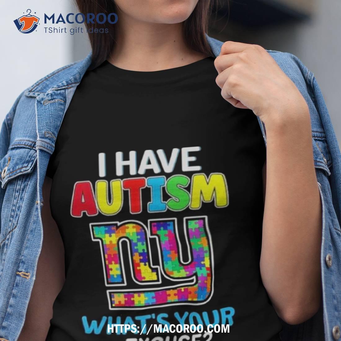 New York Giants NFL Autism Awareness Personalized Hoodie T Shirt