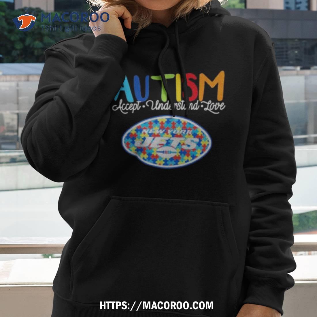 New York Jets Autism Awareness Knowledge Power Shirt New York Jets Autism Awareness Knowledge Power Shirt