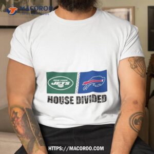 New York Jets Vs Buffalo Bills House Divided Shirt