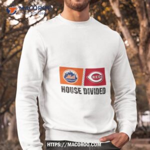 new york mets vs cincinnati reds house divided shirt sweatshirt