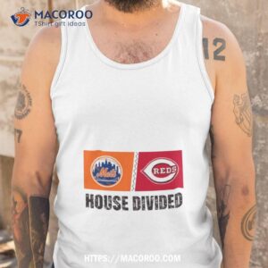 new york mets vs cincinnati reds house divided shirt tank top