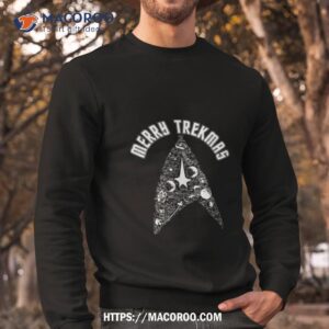 next generation merry trekmas logo fill star trek shirt sweatshirt