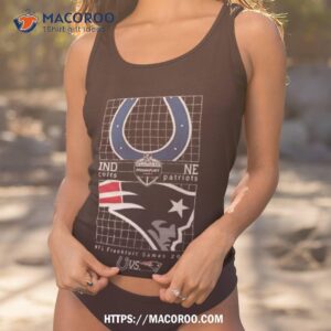 nfl 2023 germany frankfurt games match up indianapolis colts vs new england patriots shirt tank top 1